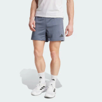 【adidas 愛迪達】Airchill Shorts 男 短褲 運動短褲 休閒短褲 吸濕排汗 灰 藍 亞版(JI8190)