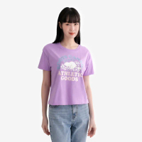 【Roots】Roots女裝- NATURE ATHLETICS BOXY 短袖上衣(紫色)