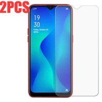 2PCS 9H Tempered Glass for OPPO RX17 Neo AX7 Pro A1k A5s Realme C2 X Lite X2 XT 3 5 GLASS Protective Film Screen Protector cover