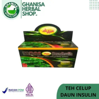 TEH CELUP DAUN INSULIN TEH CELUP HERBAL ALAMI ISI 20 KANTONG