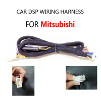 car DSP amplifier wiring harness for Mitsubishi cars