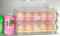 🐘廚房15格冰箱雞蛋保鮮盒🐘