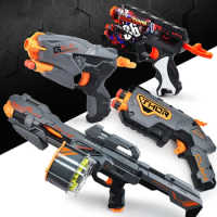 New Electric Soft Bullet Gun Sniper Rifle/Pistol Can Fire Universal EVA Soft Bullets Dart Blaster Toy Rifle Gun Kids Best Gifts