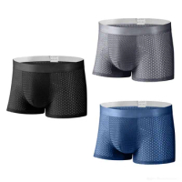 Xiaomi 3pcs Men's Underwear Cotton Boxers Man Breathable Panties Solid Shorts Brand Underpants Men Boxer Sexy Mens Underwear