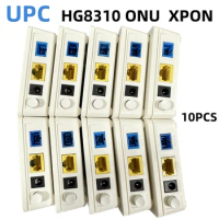 10 pcs ONU XPON UPC GPON Original EPON Fiber Optics Router ONT GPON FTTH 100%ONU EPON hg8310 ONU Home Router ONT Modem 2 5gbe