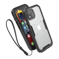CATALYST iPhone13 mini  (2顆鏡頭) 完美四合一防水保護殼●黑色