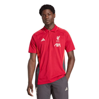 Liverpool FC Tiro 2025 Competition เสื้อโปโลฟุตบอลผู้ชาย สีแดง
