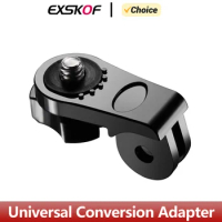 Universal Conversion Adapter For GoPro Hero 12 11 10 9 8 7 6 5 4 SJCAM AKASO Insta360 X2 X3 DJI Osmo Action Camera Accessories