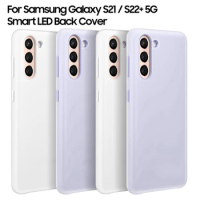 Emotional Led Lighting Effect Phone Cover Case For Samsung Galaxy S21 S21Plus S21+ S21 Plus LED Cover Cases