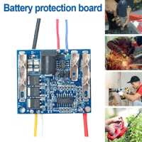 1PC Battery Charging Protection Board 3MOS 18/21V Li-Ion Lithium Battery Pack Protection Circuit Module For Makita Power Tools