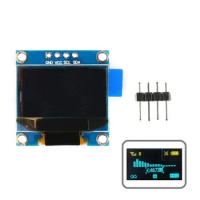Yellow Blue OLED Display Module 0.96 inch IIC Serial 128X64 I2C SSD1306 12864 LCD Screen Board GND VCC SCL SDA for Arduino STM32