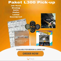 Paket Peredam Panas dan Suara L300 Pickup Mitsubishi Colt L300 Original dengan Thermotech USA untuk
