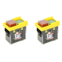 Kirk 2X Kjd6 5E4 250V 6A สวิตช์ความปลอดภัยสากล: กันน้ำไฟฟ้า สวิตช์เครื่องมือป้องกันไฟดับ ปุ่มสตาร์ท 