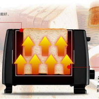 烤麵包機 110V美規全自動烤面包機多士爐家用三明治機多功能早餐吐司機