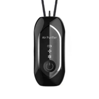 custom New Design Trend Personal Hanging Neck ion Portable wearable necklace Necklace Air Purifier
