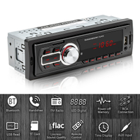 5209E Auto Audio Central FM Car Stereo Single DIN รถวิทยุเครื่องเล่น MP3 Bluetooth-Compatible AUX-In TF USB Auto Stereo