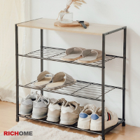 【RICHOME】超值三層鞋架W63 x D30 x H63 CM