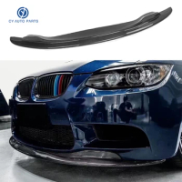 Front Bumper Lip Cover Bumper Spoiler Auto Real Carbon Fiber GTS Style For BMW E90 E92 E93 M3 2005-2011