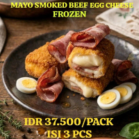 RISOLES MAYO SMOKED BEEF CHEESE FROZEN RISOL VIRAL HALAL PREMIUM
