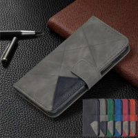 Luxury Leather Phone Case for OPPO Realme 8 Pro C15 C21 C20 V13 C12 C25 Narzo 30A 20 7i 5G C25s Wallet Flip Cover