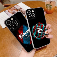 Surfing brand Ripcurl Phone Case FOR IPhone 14 13 12 11 Pro Plus X 13 Pro MAX XR XS MINI Transparent Covers