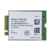 L830-EB 4G Built-In Module - Multifunction Single Module For Lenovo X280, X380, S1, P52s, T580, T480, L580