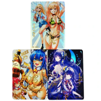 Diy Goddess Story Beelzebul Rem Kitagawa Marin Kawaii Collection Card Color Flash Diamond Flash Anime Peripheral Cards Gift Toy
