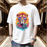 Cotton short-sleeved T-shirt and top, high elastic pure cotton, fashionable and loose style, suitabl