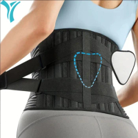 Anti-skid Lumbar Breathable Support Belt ，Back Braces for Lower Pain Relief,for Men/Women for Work,Ideal for Sciatica Relief