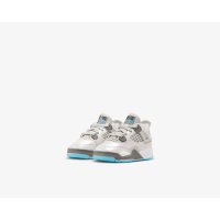 Sepatu Basket Anak Nike Air Jordan 4 Retro toddler Blue Chill HV4759-014