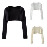 ♢Áo Khoác Lửng Kiểu Pháp Áo Khoác Cardigan Chống Nắng Dệt Kim Váy Hai Dây Mẫu Mỏng Mùa Hè Váy Dài Ta