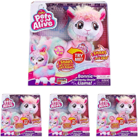 สัตว์เลี้ยงมีชีวิตอยู่สายรุ้ง Bonnie The Booty Shakin Llama แบตเตอรี่ขับเคลื่อนเต้นรำของเล่นหุ่นยนต์