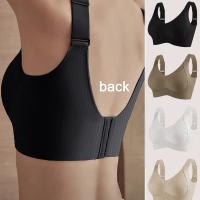 【40-90kg】Push Up High Pressure Bra Large Size Women's Full Coverage Seamless Wireless Anti Sag Formi