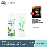 Paket Azalea Foot Cream & Zaitun Oil Habbatussauda