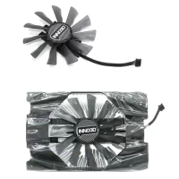 Original 95MM 4PIN DC 12V 0.35A RTX2060S GPU fan suitable for INNO3D GTX1660 1660TI RTX2060 2060S graphics card cooling