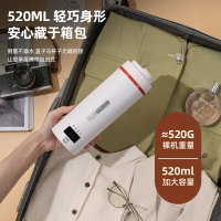 🚀 多功能電熱水杯 便攜式級316不鏽鋼熱水壺杯保溫養生杯煮粥杯 宿舍辦公室旅行壺 熱水壺 四擋溫控 電煮杯