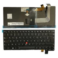 FR New Backlight Keyboard for Lenovo Thinkpad T460S T470S Thinkpad 13 Gen 2 (20J1 20J2) French keyboard