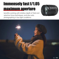 7artisans 50mm F1.05 Manual Focus Full-Frame Large Aperture Portrait Lens For Sony E Canon RF R6 Nikon Z Panasonic/Leica/Sigma L