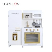 【下單有禮】【TEAMSON】小廚師梅菲爾復古經典玩具廚房-白色