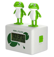 日本代購 Rhythm 語音青蛙鬧鐘 8RDA46RH03 空運 Kero Clock 2 時鐘 貪睡 3曲目 隨機語音對話