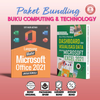 Special Bundling Murah - Buku Pintar Membuat Dashboard dan Visualisasi Data Dengan Microsoft Excel 2