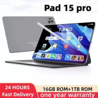 Version Pad 15 Pro 11 Inch HD Original Tablet 5G Wifi Android Google Play Tablets PC Global