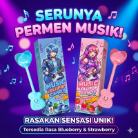 [HALAL] [PROMO]  Permen Lollipop Musik Bone Conduction 15g Viral TikTok - 100% HALAL Indonesia & BPO