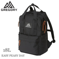 【GREGORY 美國 EASY PEASY DAY 18 後背包《黑》18L】103868/休閒背包/雙肩包/書包