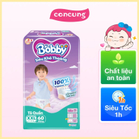 tã lót Tã quần Bobby size XXL ,60 miếng (giao bao bì ngẫu nhiên) - concung