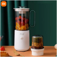 Xiaomi Portable Blender Personal Size Blender for Juice Shakes Smoothies with Four Blades Mini Blender Travel Baby Food Bottle