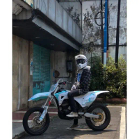 DECAL KLX/GORDON / D'TRACKER /CRF (BISA RUBAH NAMA,NO,WARNA)