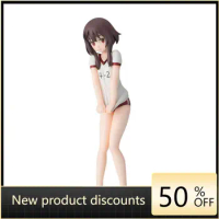 Konosuba 100% Megumin gym outfit 100% Original genuine PVC Action Figure Anime Figure Model Toys Figure Collection Doll Gift