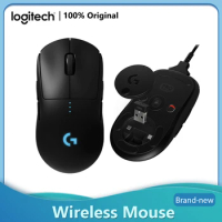 Logitech G Pro Wireless Gaming Mouse Esports Grade Performance HERO 25K Sensor LIGHTSPEED LIGHTSYNC POWERPLAY Compatible
