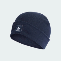 【adidas 愛迪達】帽子 毛帽 保暖 AC CUFF KNIT 藍 IL4878